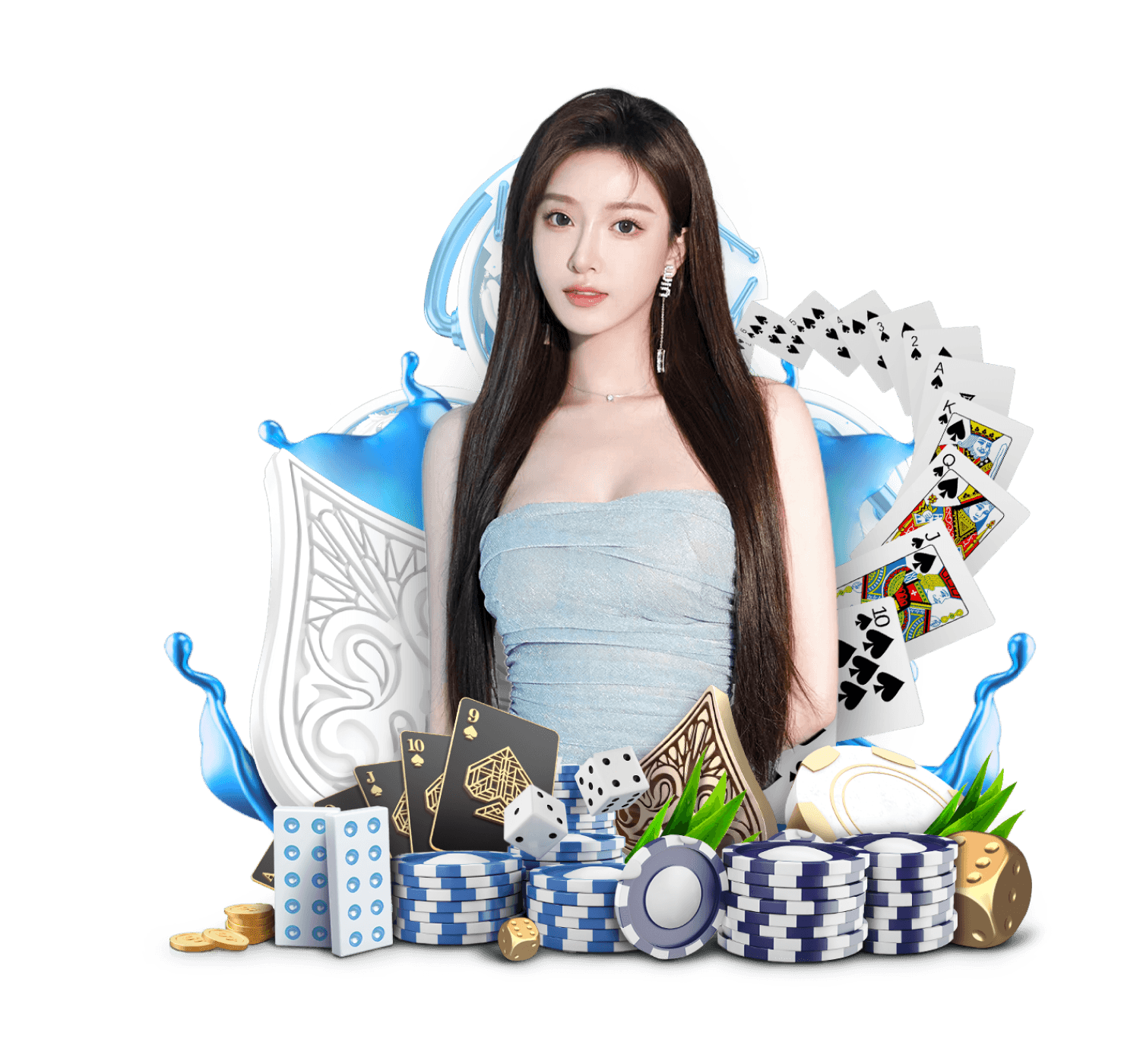 naga 303 live-dealer studio with professional croupiers